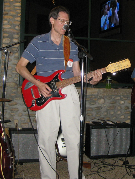 Karl Wiegers on guitar